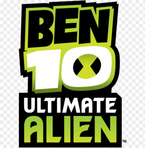 ultimate alien logo - ben 10 ultimate alien logo PNG Isolated Subject on Transparent Background