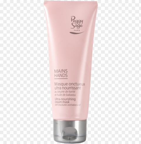 ultra-nourishing cream mask with shea butter and babassu Isolated Element on HighQuality Transparent PNG