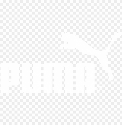 uma logo - puma logo white Isolated Object in Transparent PNG Format
