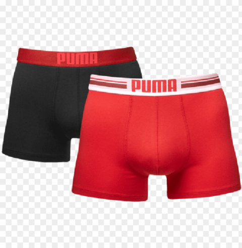uma mens stripe boxer Isolated Item with Transparent Background PNG