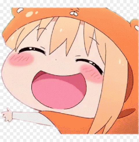 umaru sticker - himouto umaru chan cute PNG format with no background