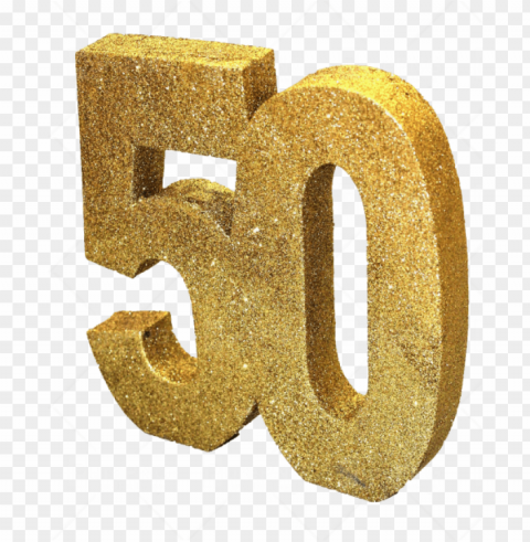 umber 50 with glitter - gold 50 PNG images with transparent elements pack