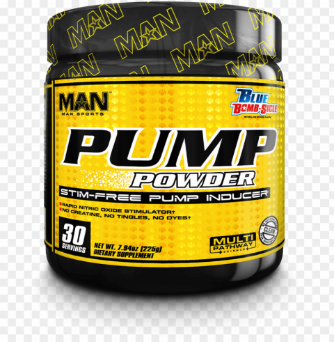 ump powder man sports stim pump pre workout - fruit Free transparent PNG
