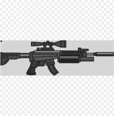 un clipart image rifle clipart - machine gun clip art PNG images with no royalties