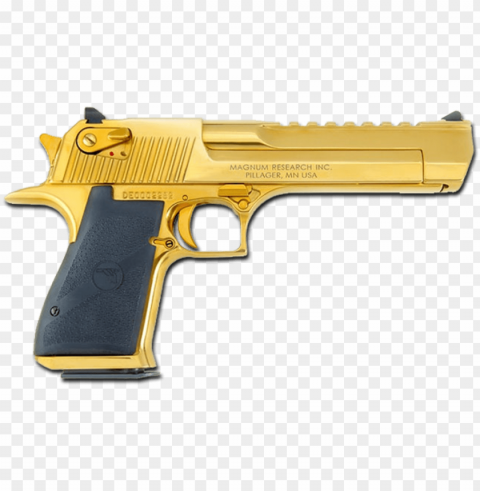 un deagle golden deserteagle gold pistol weapon - worlds most expensive gu PNG image with no background