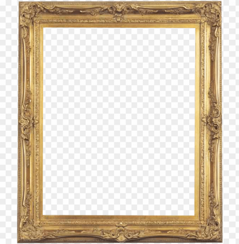 una variedad de marcos con bordes clasicos cuadrados - gold picture frame PNG free transparent