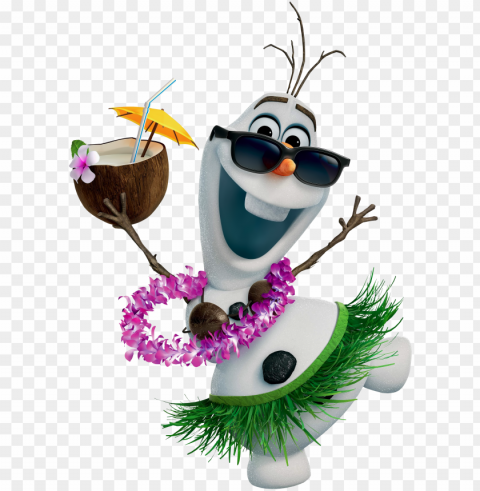 Uncle Milton - Wall Friends - Olaf The Snowma PNG Isolated Object On Clear Background