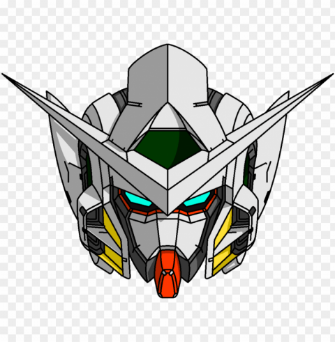 undam head image library download - gundam exia PNG files with no background free