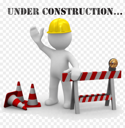 under constructio PNG Image with Transparent Isolated Graphic Element