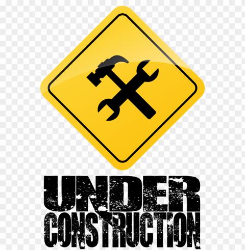 under construction Transparent Background PNG Isolated Illustration