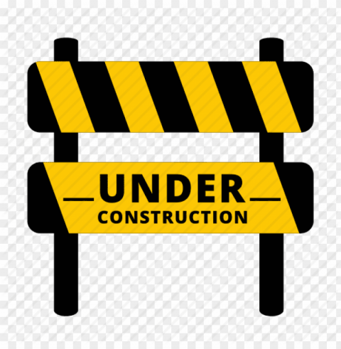 under construction Transparent Background PNG Isolated Pattern