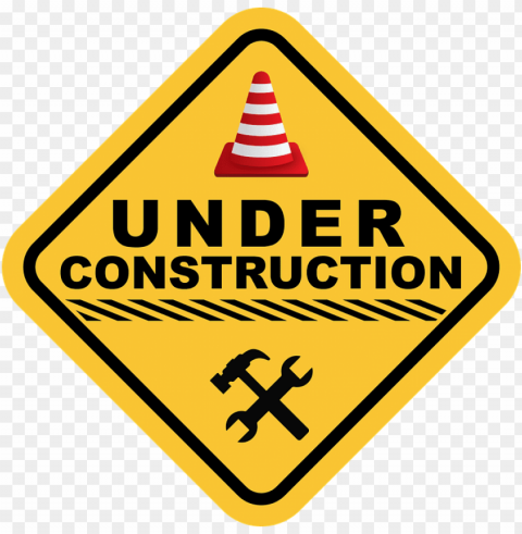 under construction Transparent background PNG stockpile assortment