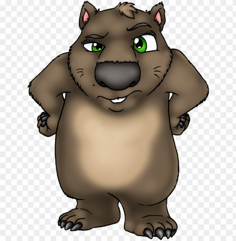 unfortunately the photos taken at my spectacular grumpy - wombat cartoo PNG images for printing PNG transparent with Clear Background ID d168e342
