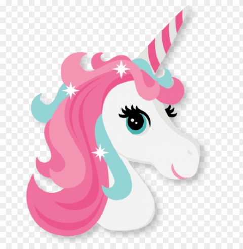 unicorn head cute unicorn svg cut file scrapbook cut - unicorn head clipart free Transparent PNG graphics assortment