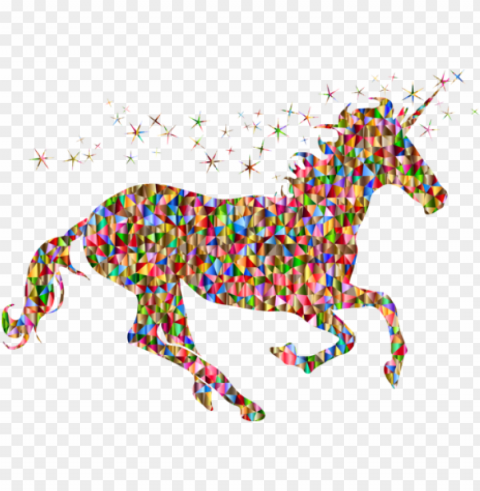 unicorn horse t-shirt being decal - unicorn clipart HighQuality PNG with Transparent Isolation