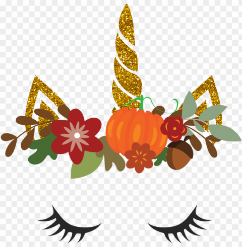 unicorn thanksgivi HighQuality PNG Isolated Illustration