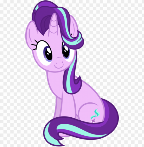 unicorn vector easy - my little pony starlight glimmer season 6 Isolated Object on Transparent PNG