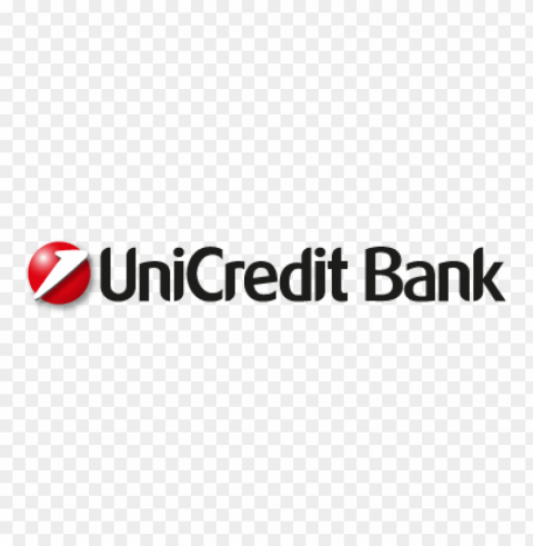 unicredit bank vector logo free Isolated Graphic on Clear Background PNG