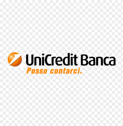 unicredit italia vector logo PNG with cutout background