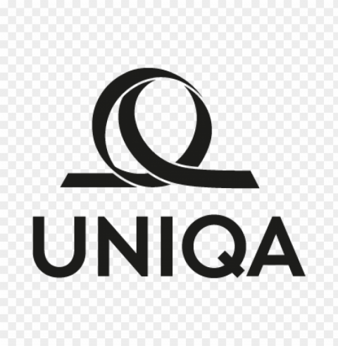 uniqa black vector logo free download Isolated Graphic in Transparent PNG Format