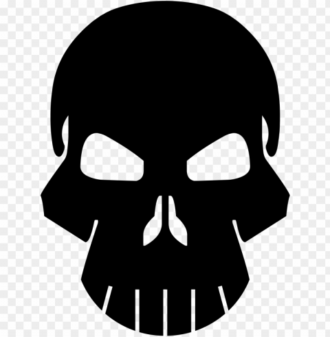 unisher human skull symbolism logo bone - skull logo transparent PNG images with no background assortment