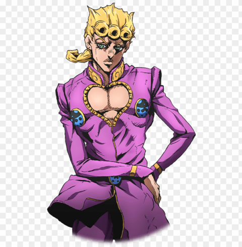 unit giorno giovanna - giorno giovanna cosplay Free PNG images with alpha channel set