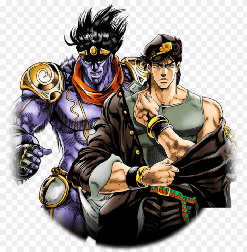 Unit Jotaro Kujo - Jjba Stardust Shooters Ssr Free PNG Images With Clear Backdrop