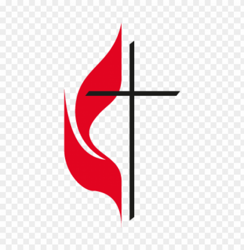 united methodist church vector logo free PNG design