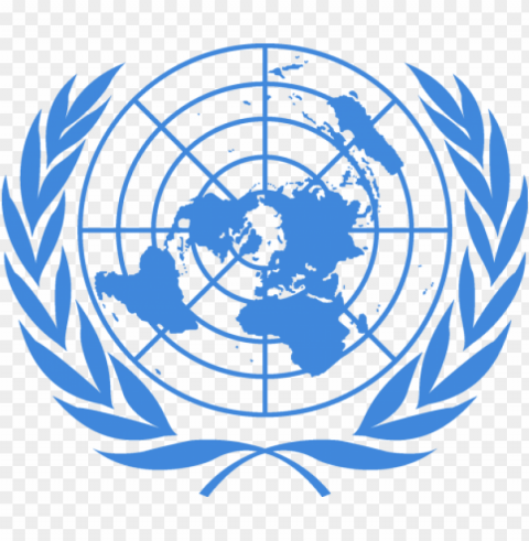 united nations logo Clear Background PNG Isolated Illustration