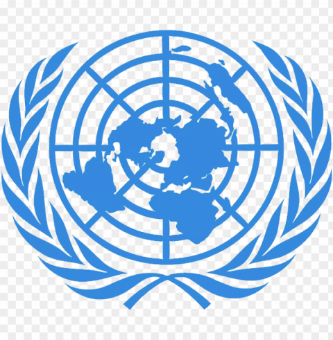 united nations logo Clear Background PNG Isolated Design Element