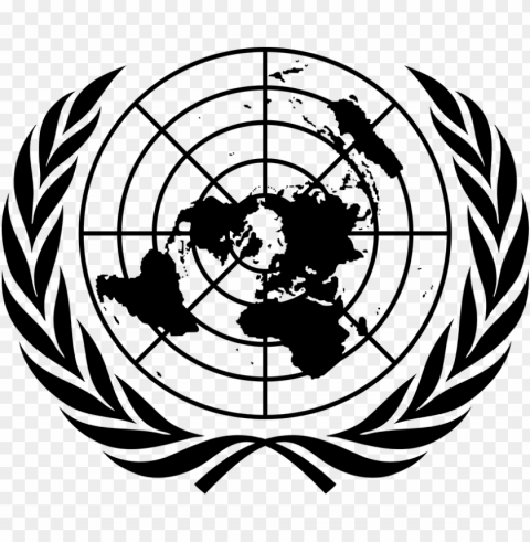 united nations logo hd Clear Background PNG Isolated Graphic Design