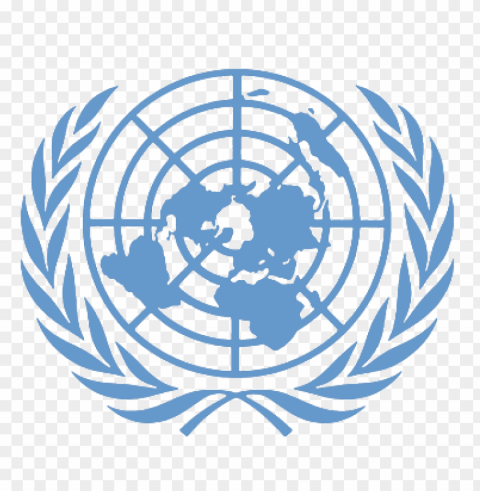 united nations logo transparent Clear Background PNG Isolated Design