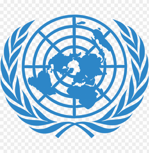 United Nations Logo Transparent Clear Background PNG Isolated Item