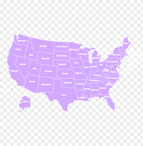 united states clipart color - united states map purple PNG pictures with no background