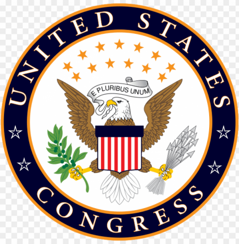 united states congress seal PNG Image with Transparent Isolation