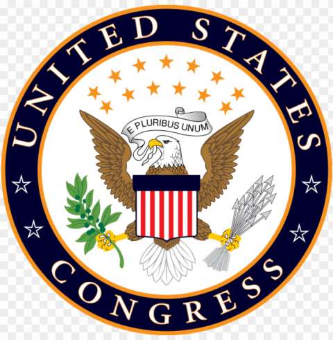 United States Congress Seal PNG Image With Transparent Isolation