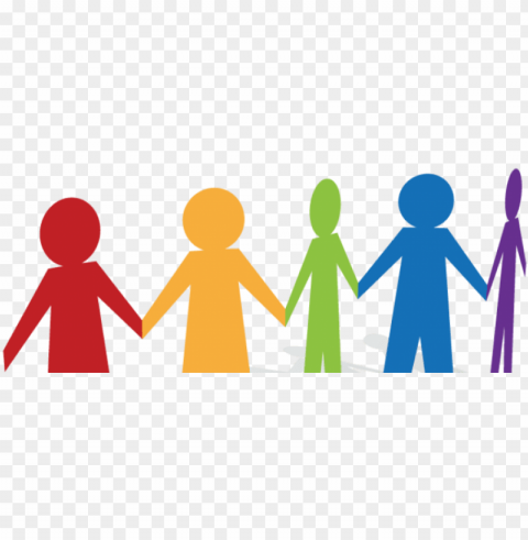 unity people - stick figure holding hands PNG images with alpha transparency bulk
