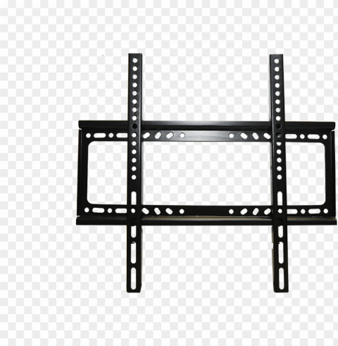 universal led tv wall mount fixed type bracket - flat panel tv wall mount 26 55 Isolated Item with HighResolution Transparent PNG