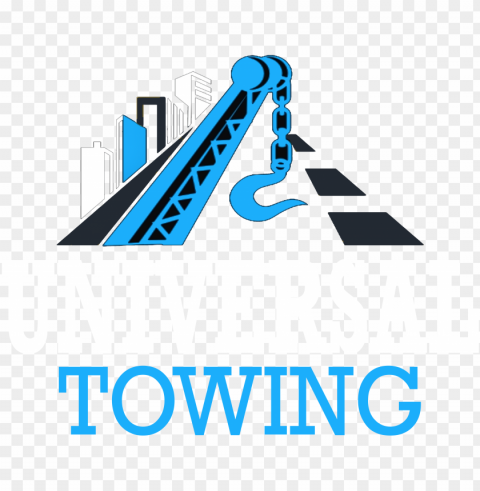 universal towing - works Transparent PNG image