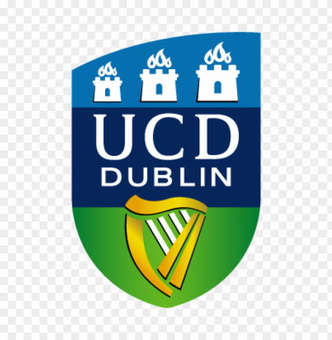 university college dublin vector logo PNG picture