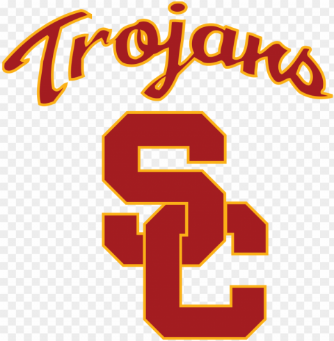 university of southern california - usc trojans logo Transparent PNG Isolated Artwork