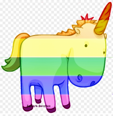 unrnio gay by samlowdoll - unicórnio gay HighQuality Transparent PNG Isolated Element Detail