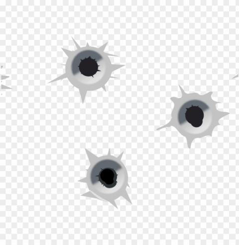unshot clipart ripped hole - bullet holes PNG image with no background