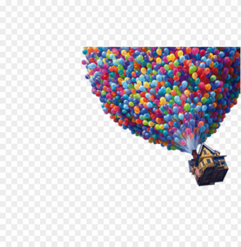 up house - up pixar transparent Clear Background PNG Isolated Graphic