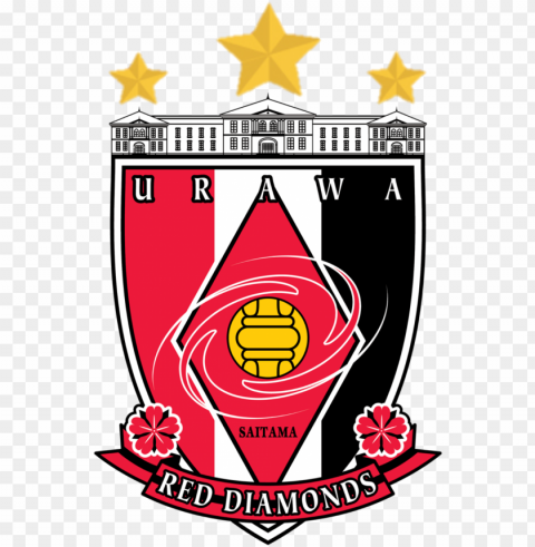 urawa reds logo - urawa red diamonds vs kawasaki frontale PNG with clear background set