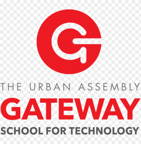 urban assembly gateway school for technology Isolated Artwork on Clear Background PNG