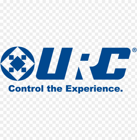 urc logo blue - universal remote control Isolated Artwork in Transparent PNG