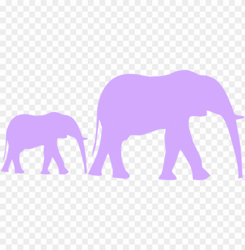 urple baby shower elephant mom and baby vector clip - silhouettes clipart african animal silhouette PNG images without licensing