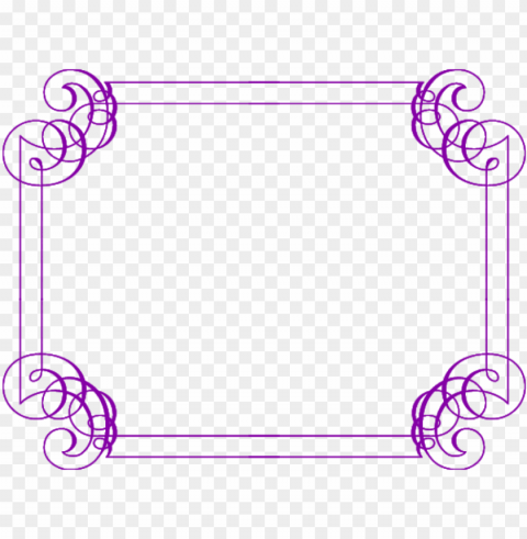 urple borders - wedding purple frame PNG files with transparent elements wide collection
