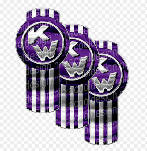 urple chrome kenworth emblem skins - kenworth bug logo Transparent PNG download